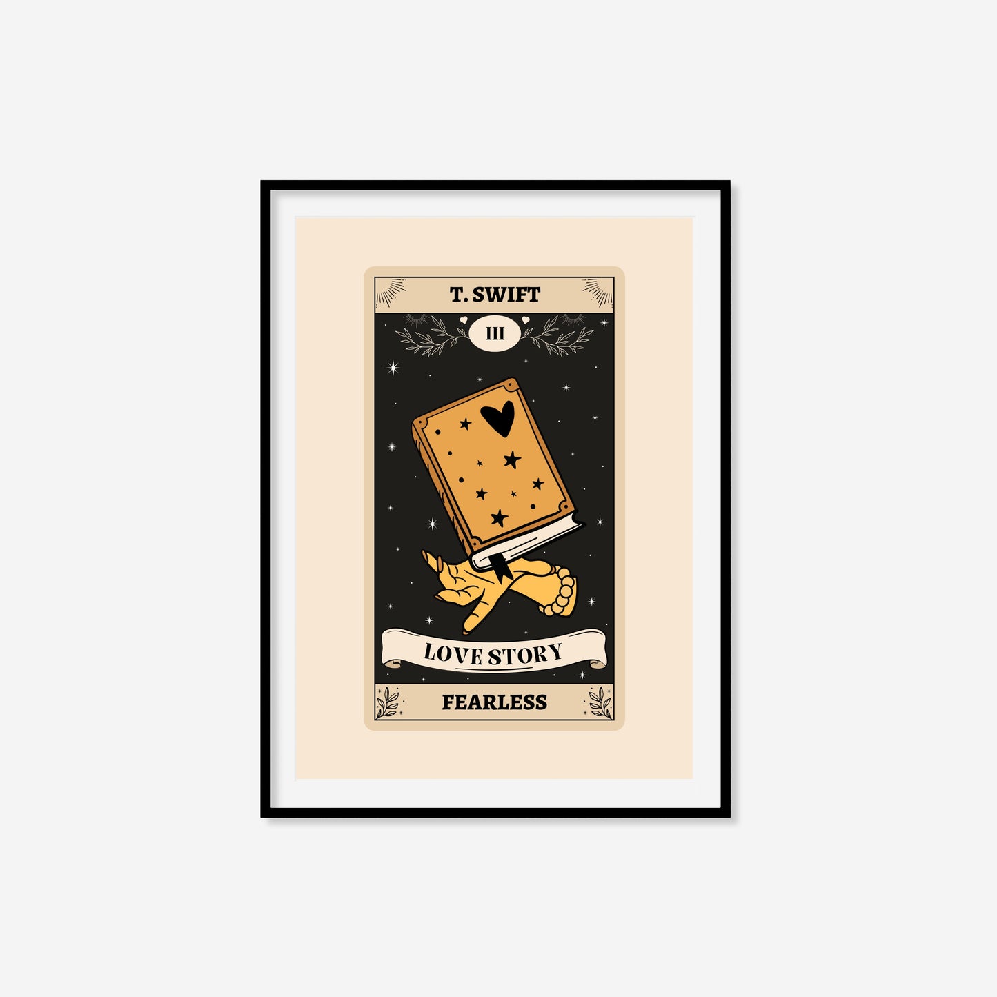 Love Story Tarot Card Print
