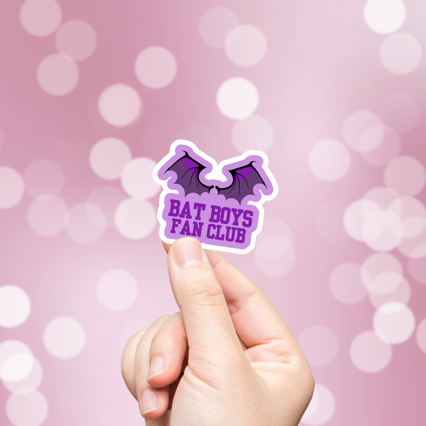 Bat Boys Fan Club Sticker