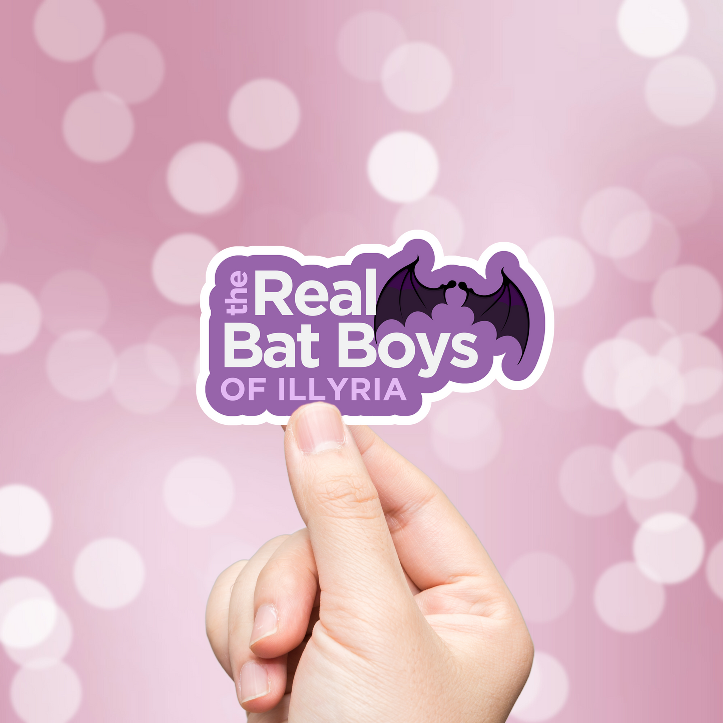 The Real Bat Boys Of Illyria Sticker