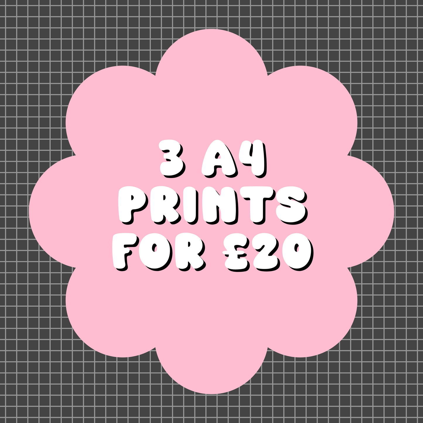 3 A4 Prints Bundle