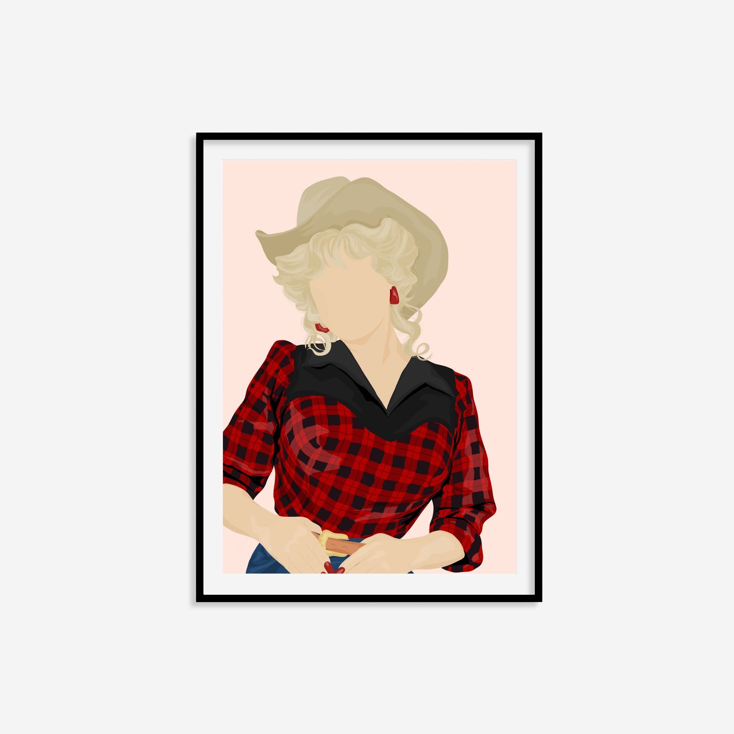Dolly Parton Illustration Print