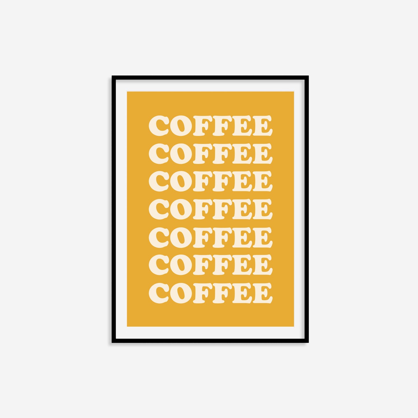 Coffee Coffee Coffee Print