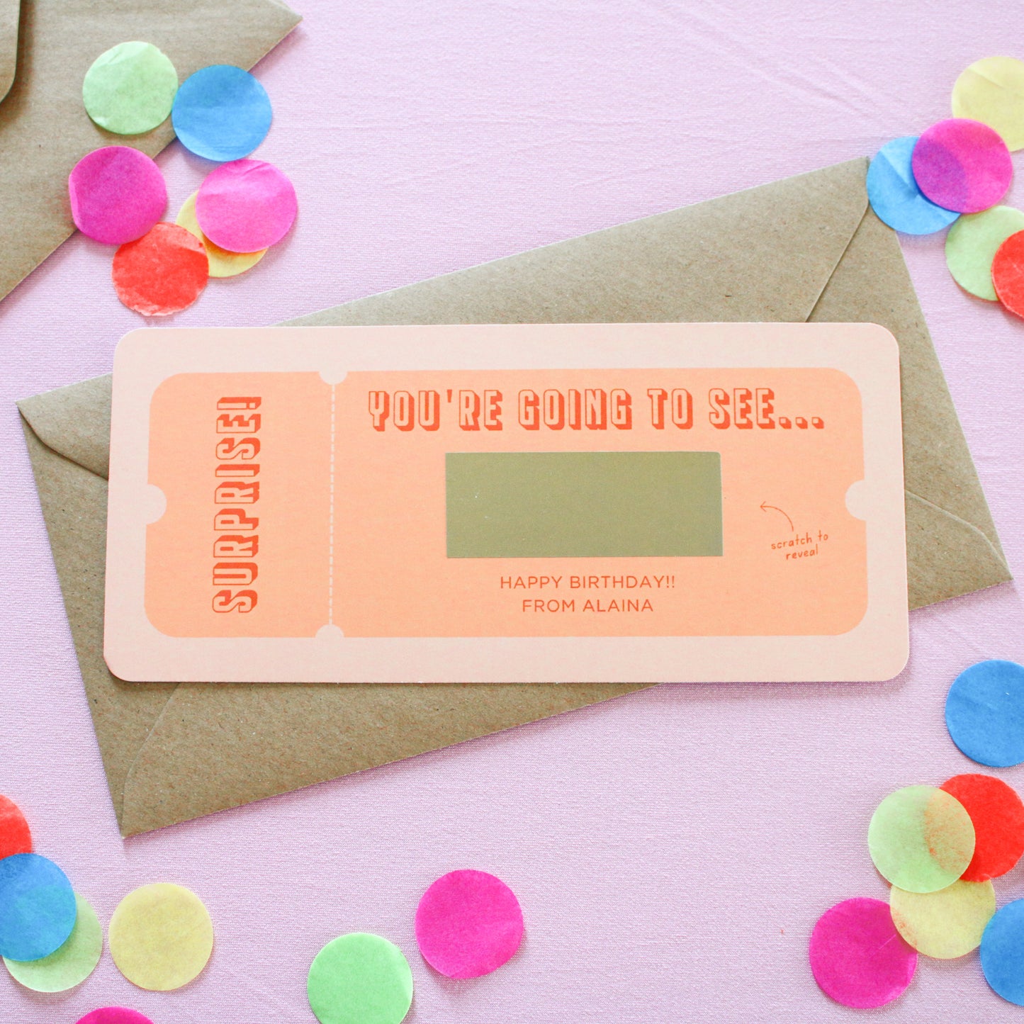 Personalised Gift Voucher