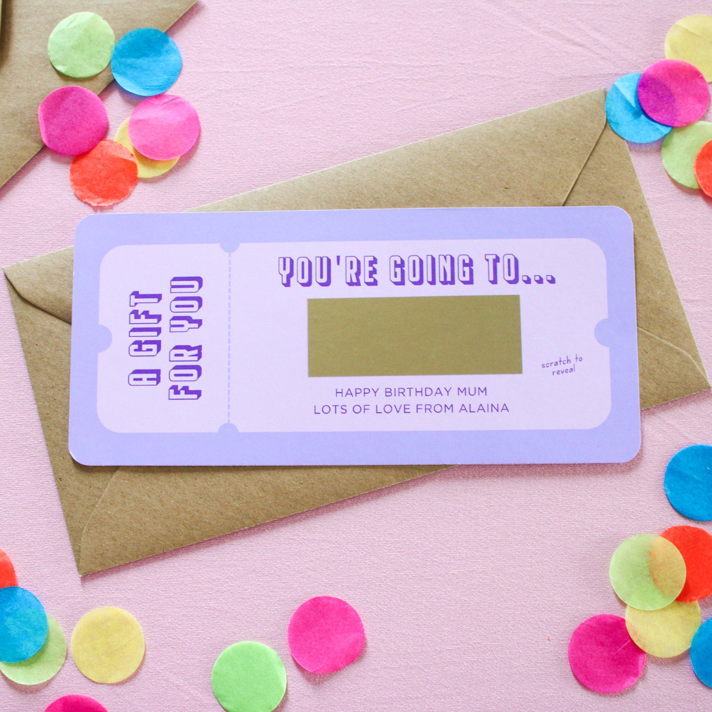 Personalised Gift Voucher