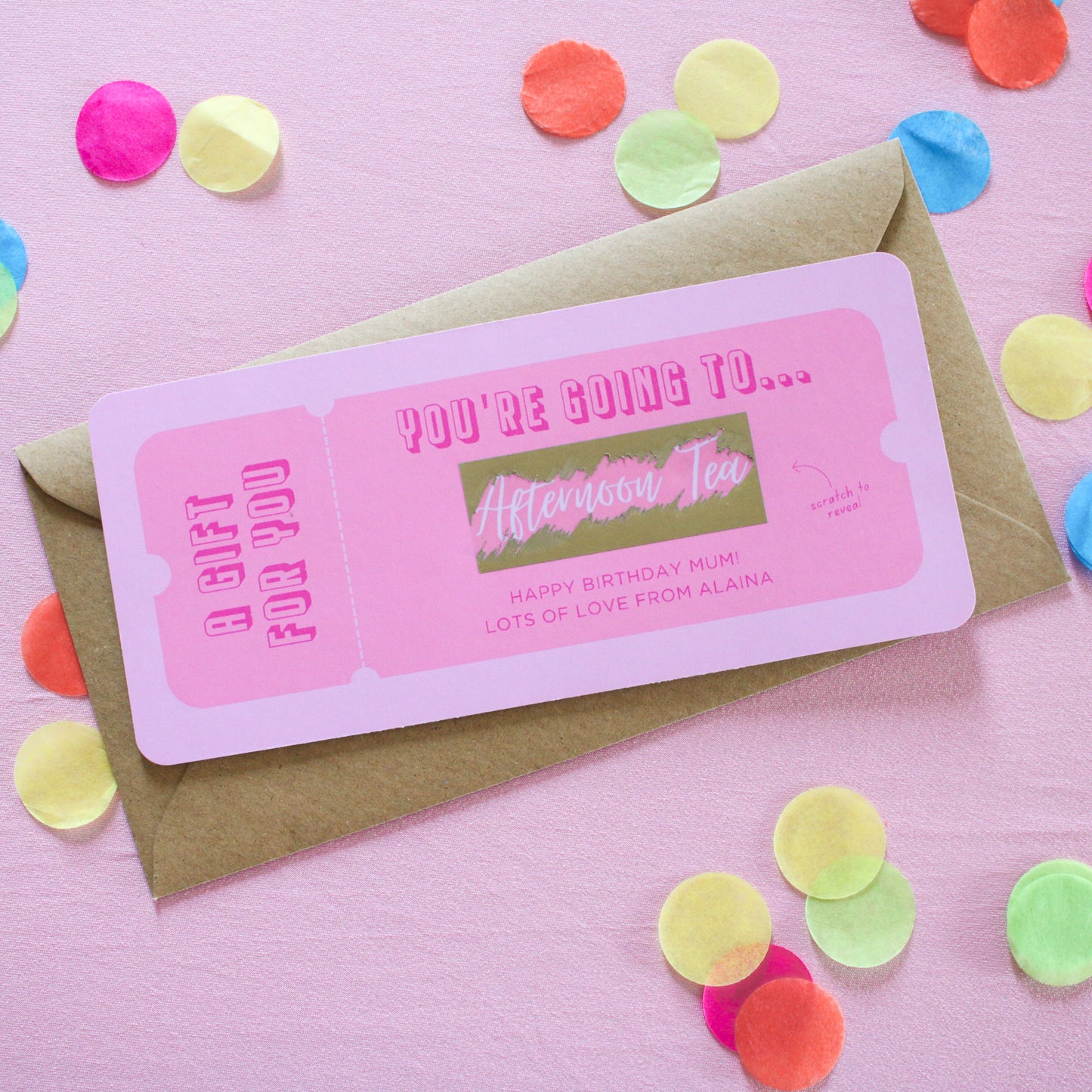 Personalised Gift Voucher