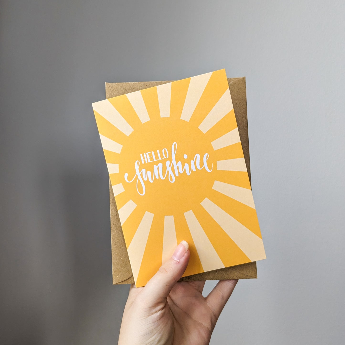 Hello Sunshine Card