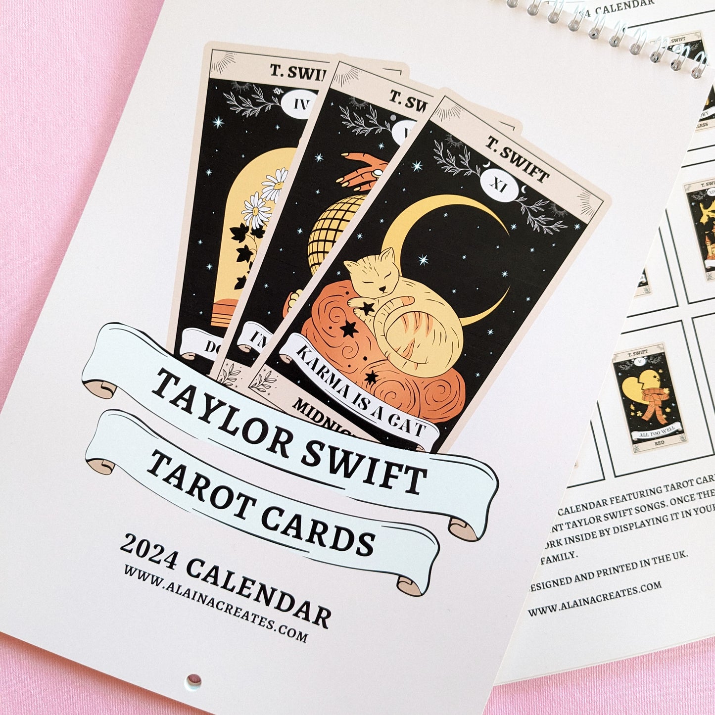 Taylor Swift Tarot Cards 2024 Calendar