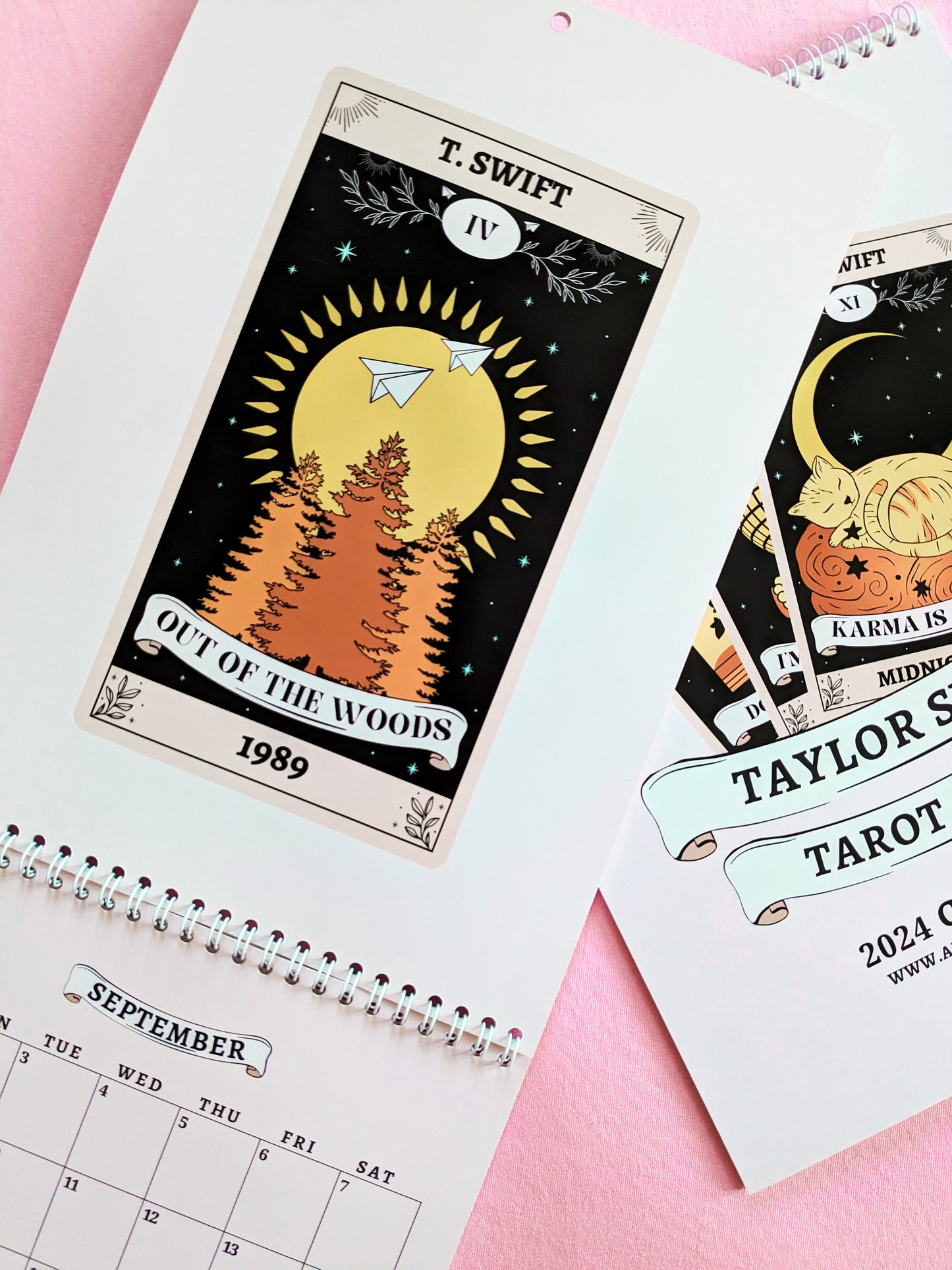 Taylor Swift Tarot Cards 2024 Calendar