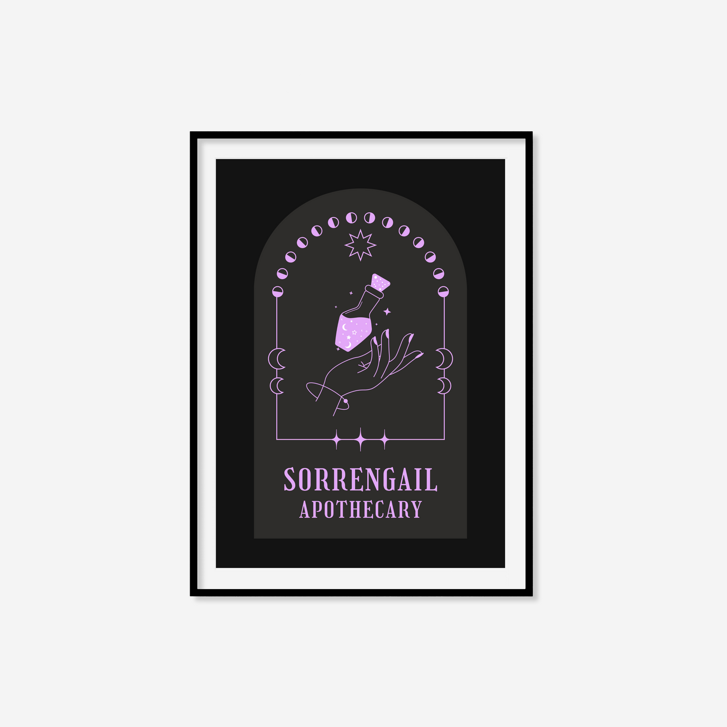 Sorrengail Apothecary Print