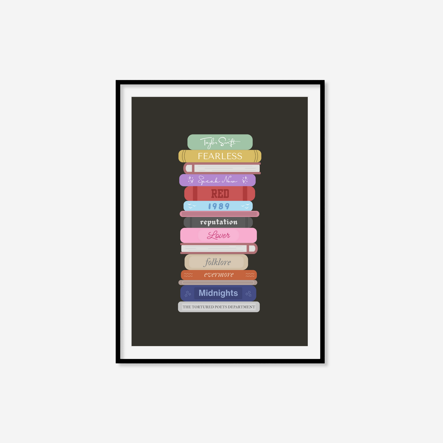 Era's Book Stack Print