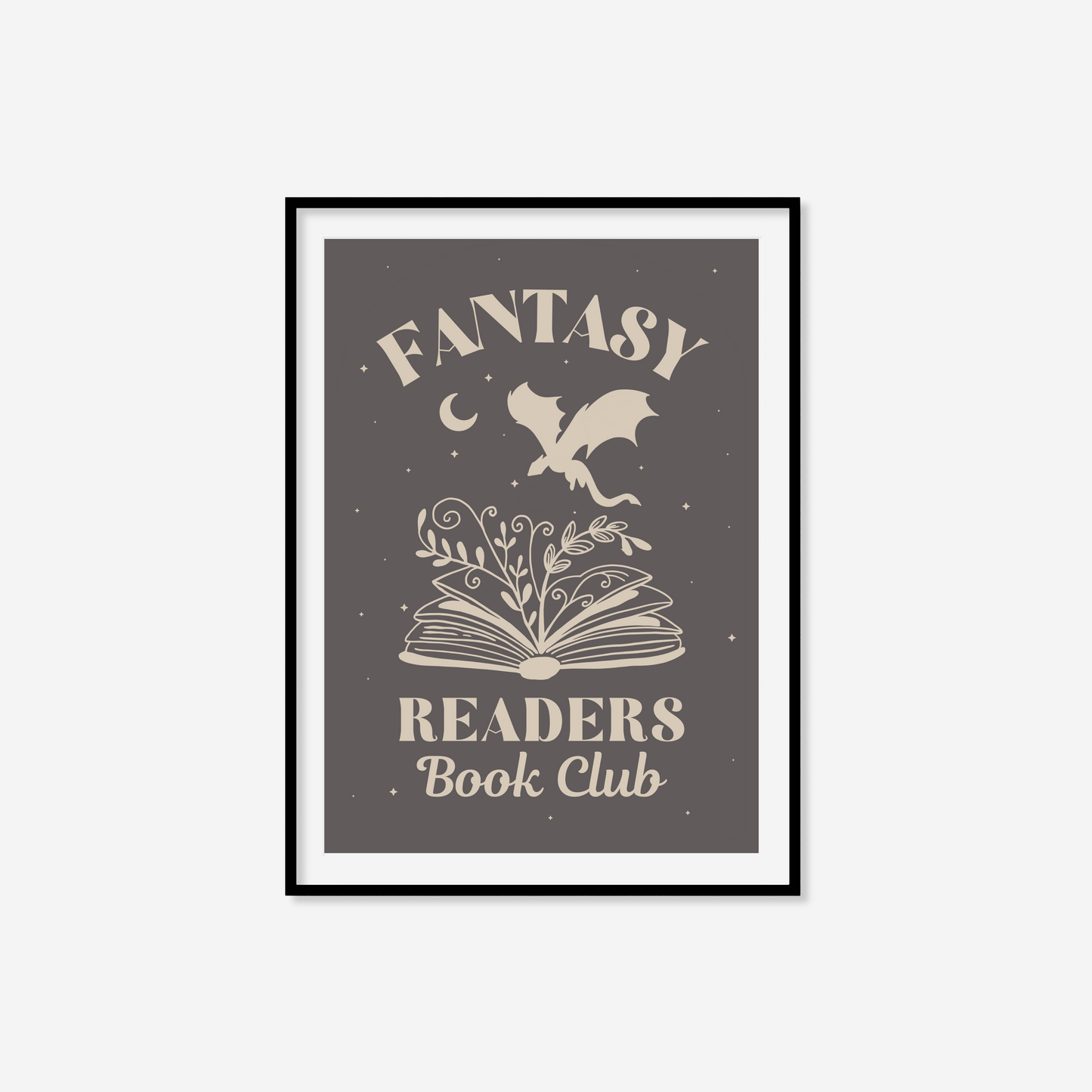 Fantasy Readers Book Club Print