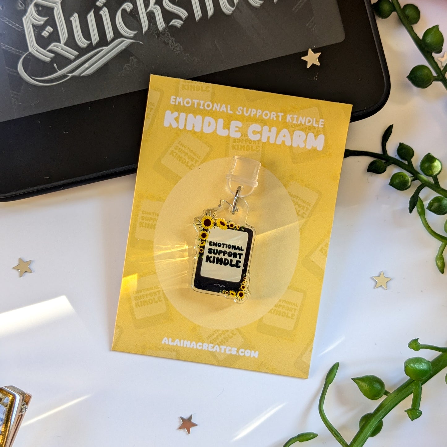 Emotional Support Kindle Kindle Charm