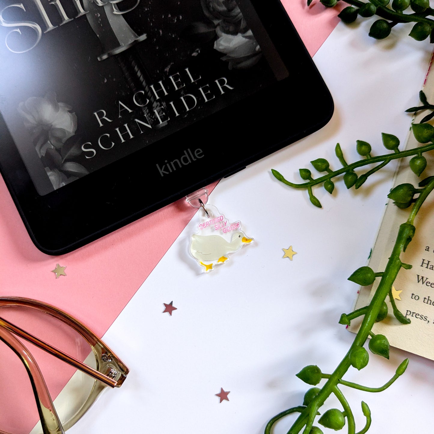 Certified Silly Goose Kindle Charm