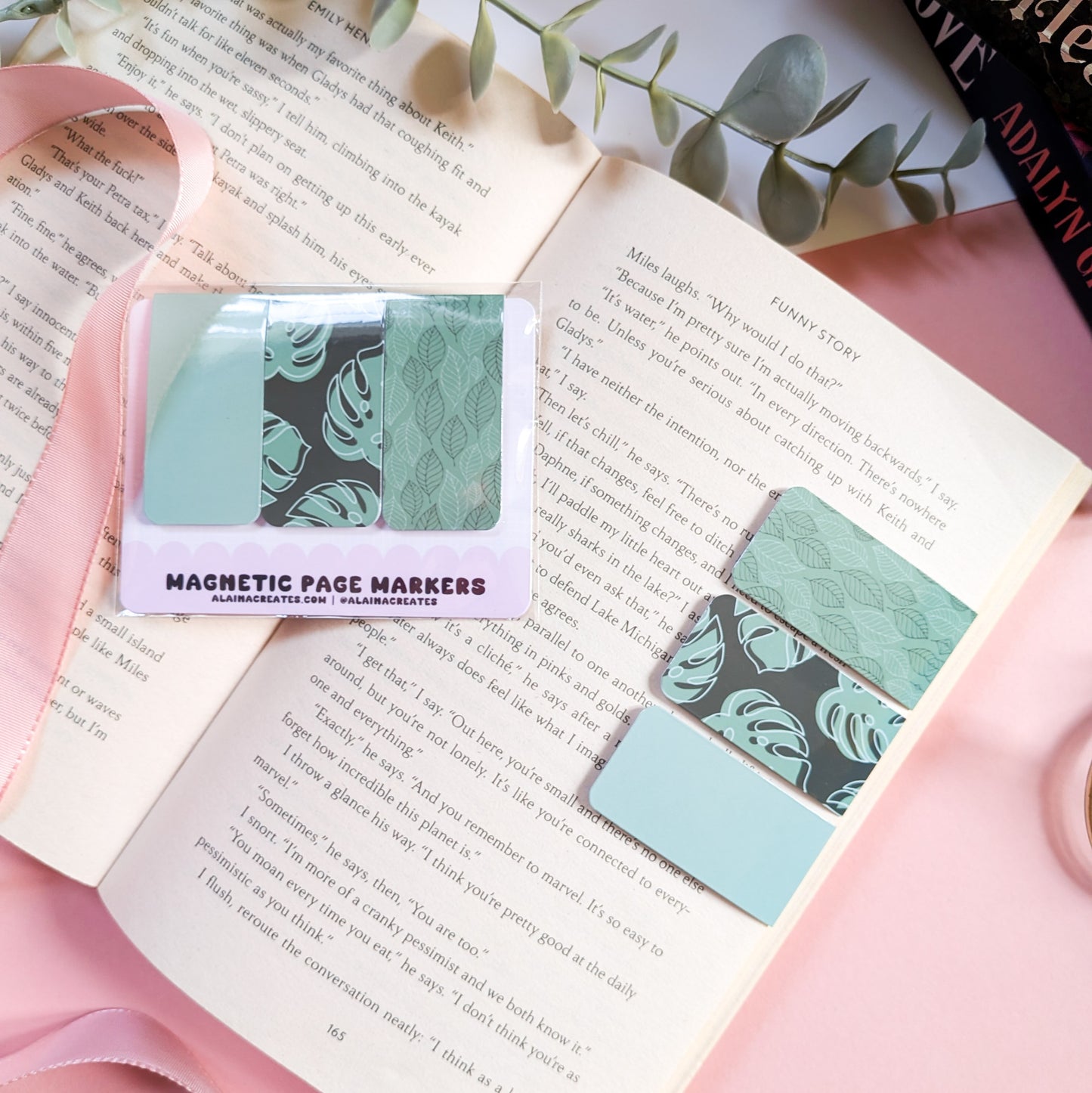 Planty Magnetic Page Markers