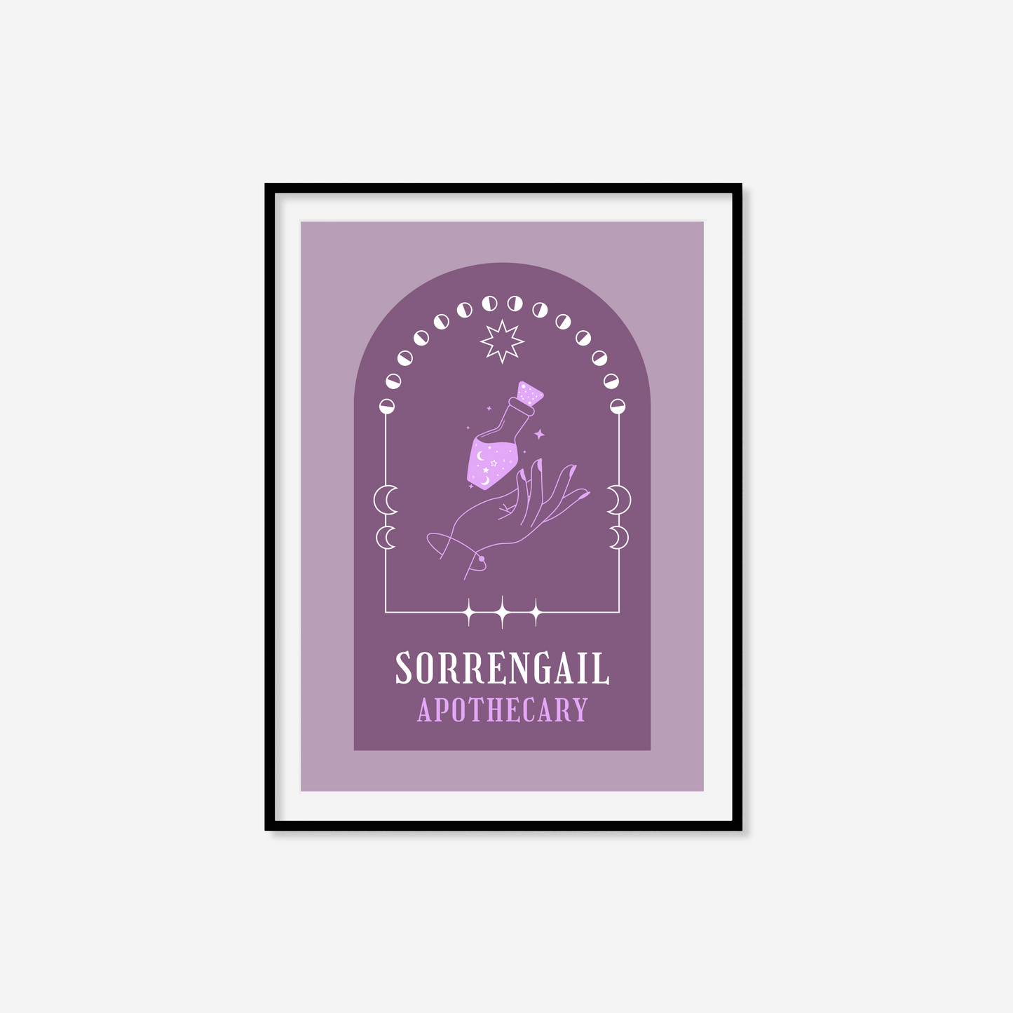 Sorrengail Apothecary Print