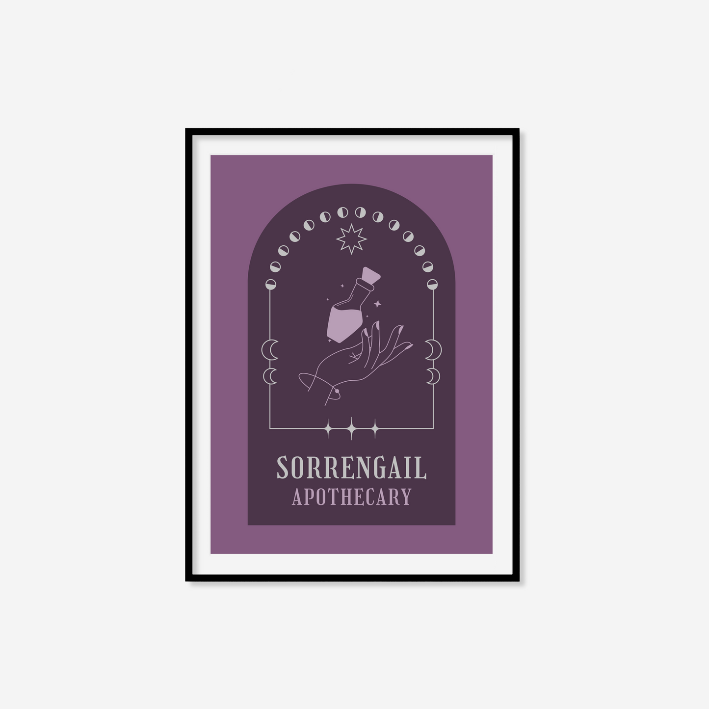 Sorrengail Apothecary Print