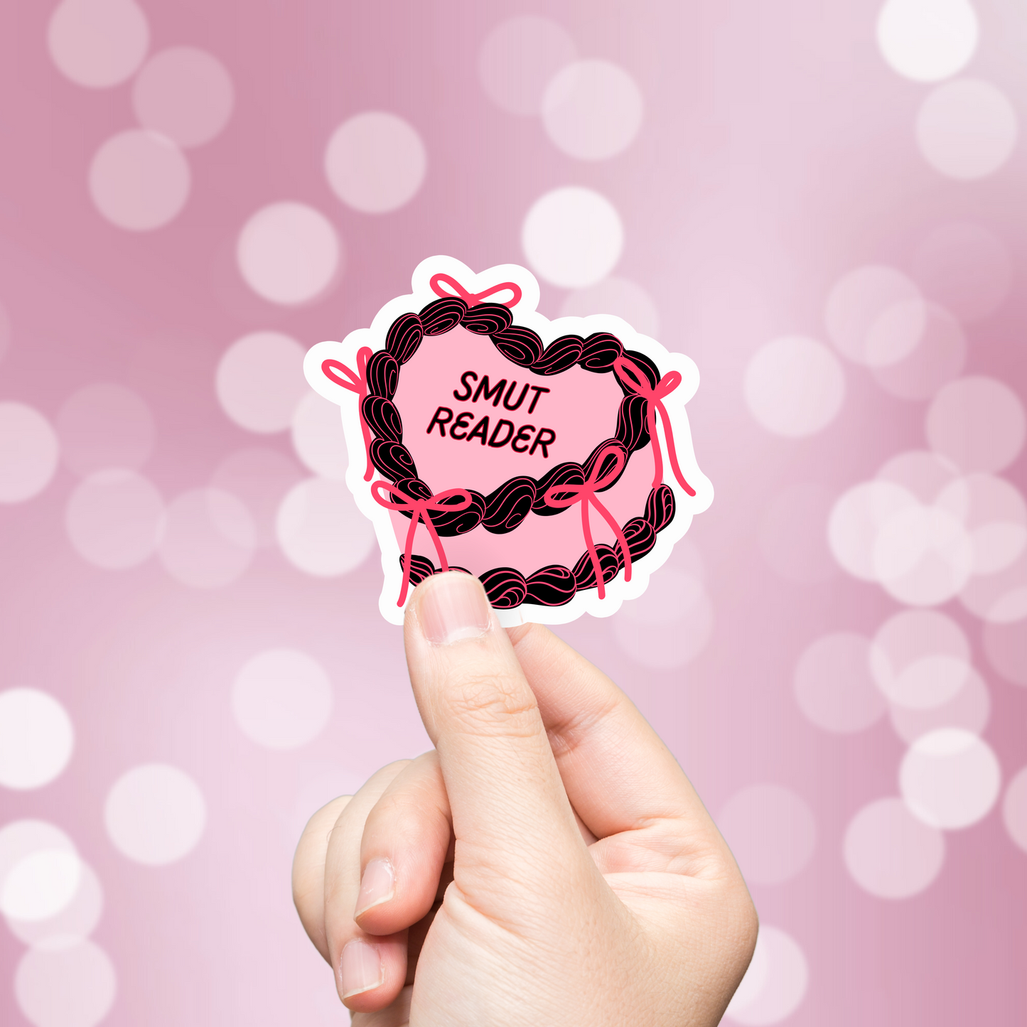 Smut Reader Cake Sticker