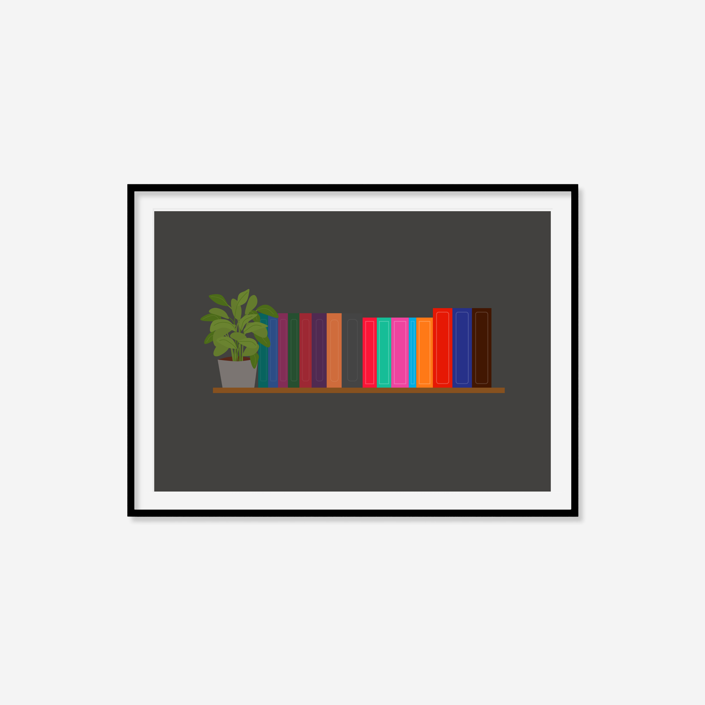 Maasverse Bookshelf Print