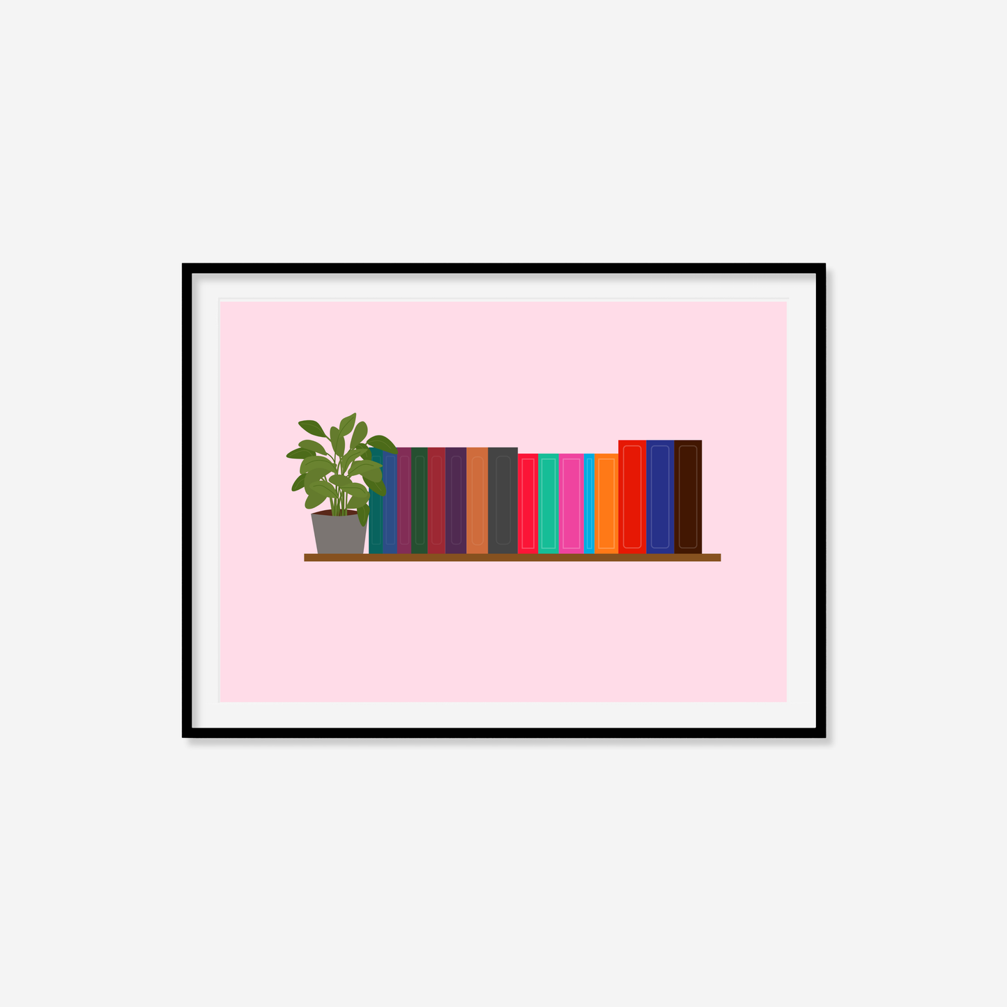 Maasverse Bookshelf Print
