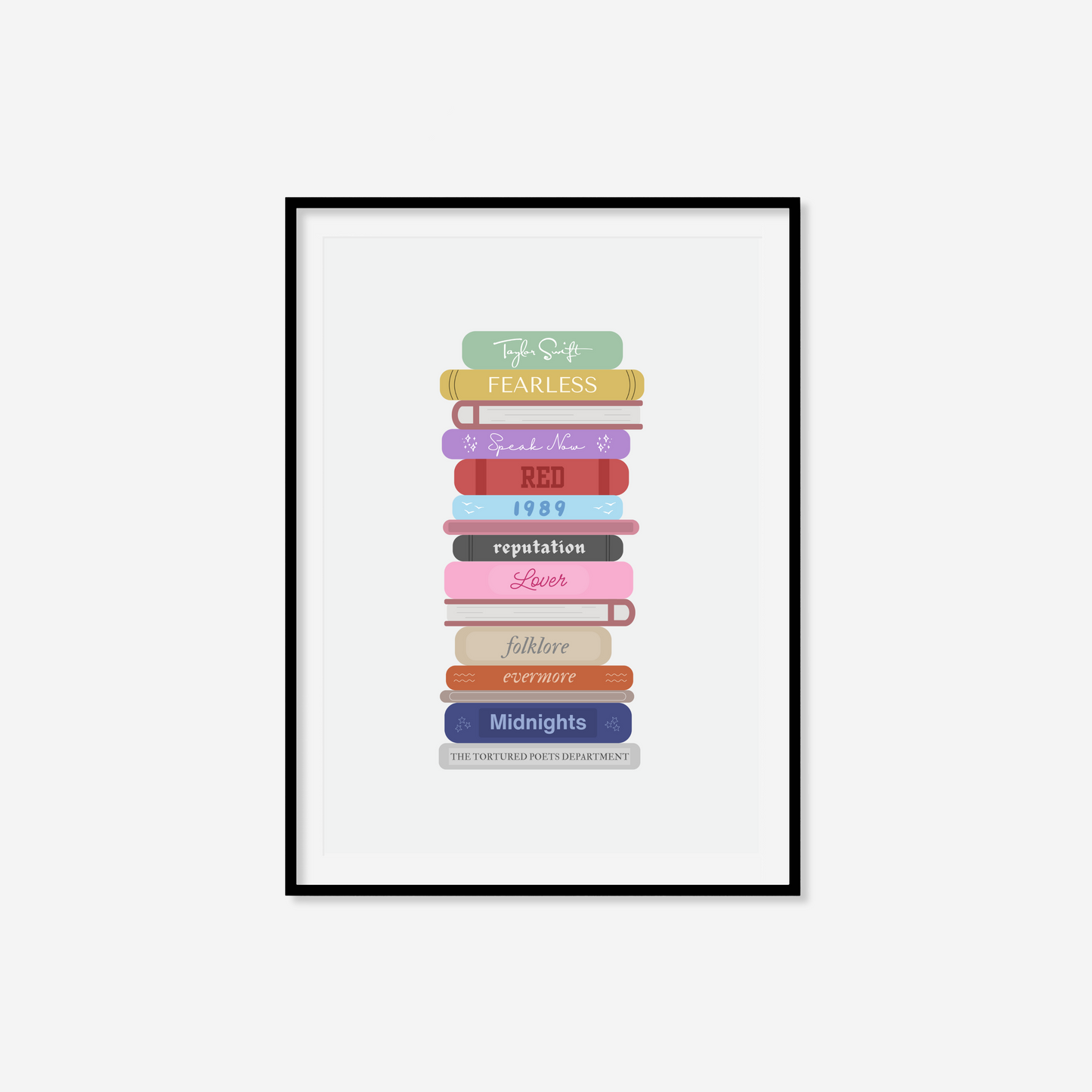 Era's Book Stack Print