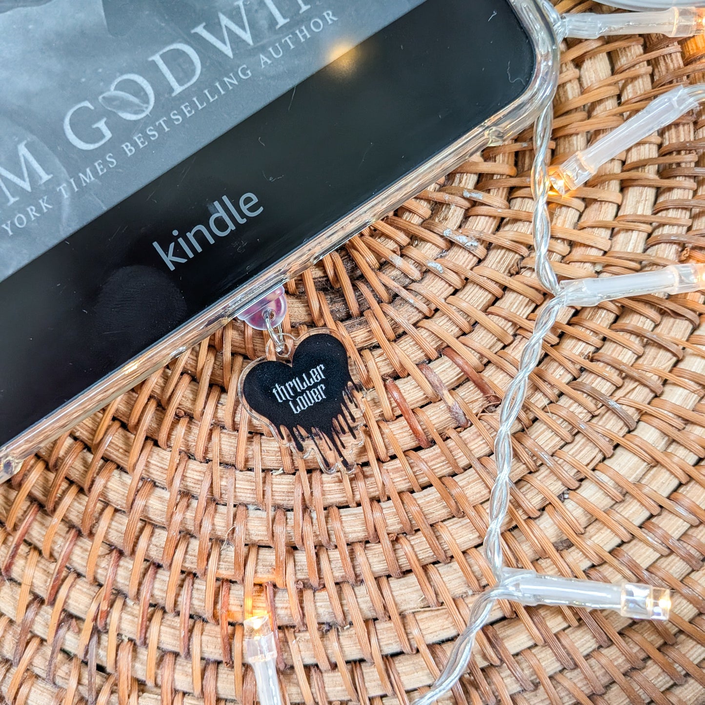 Thriller Lover Kindle Charm