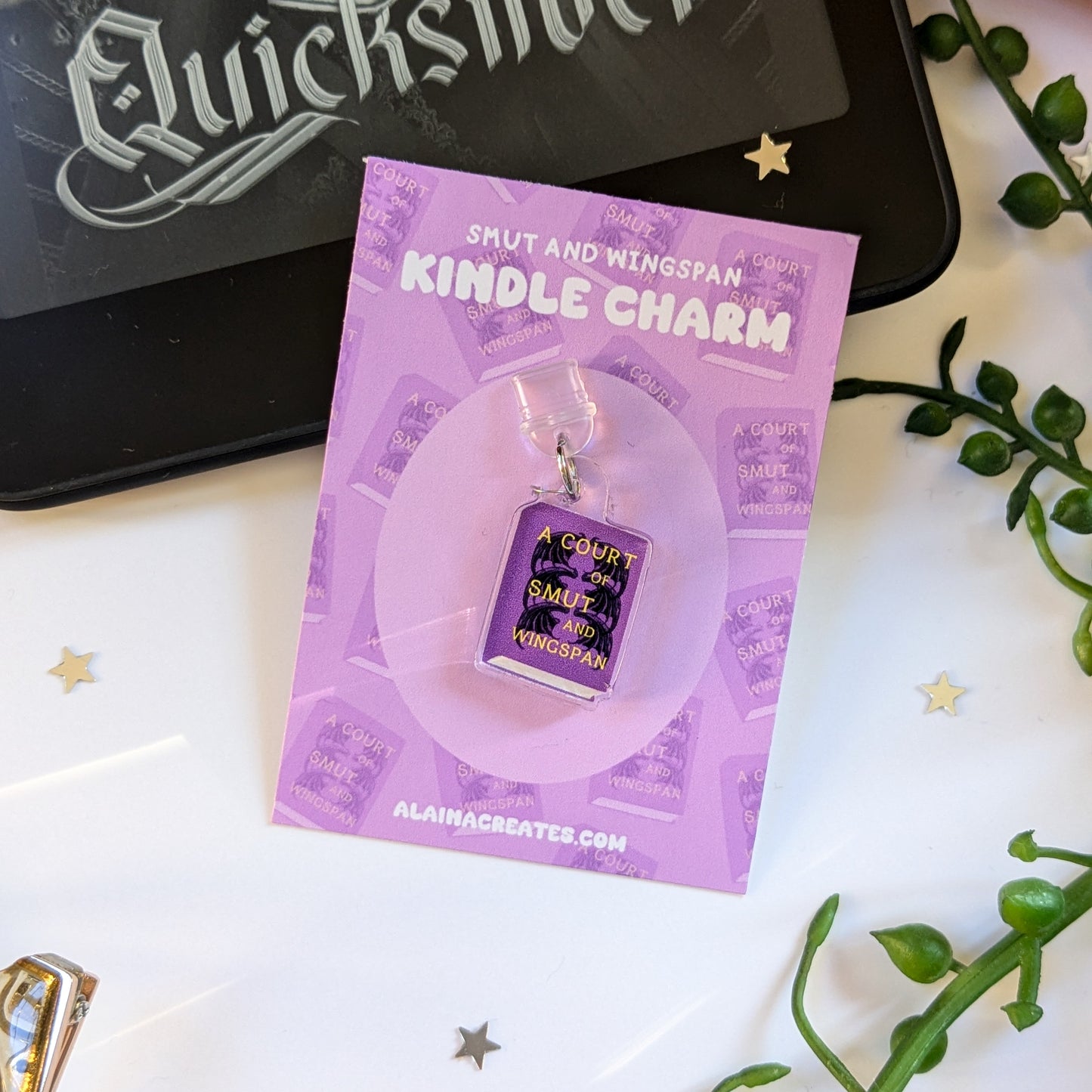 A Court Of Smut And Wingspan Kindle Charm
