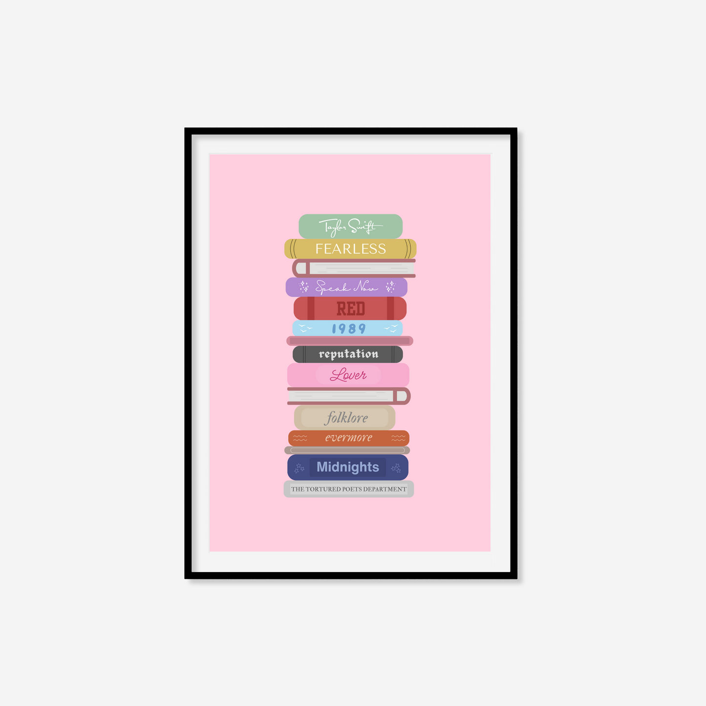 Era's Book Stack Print