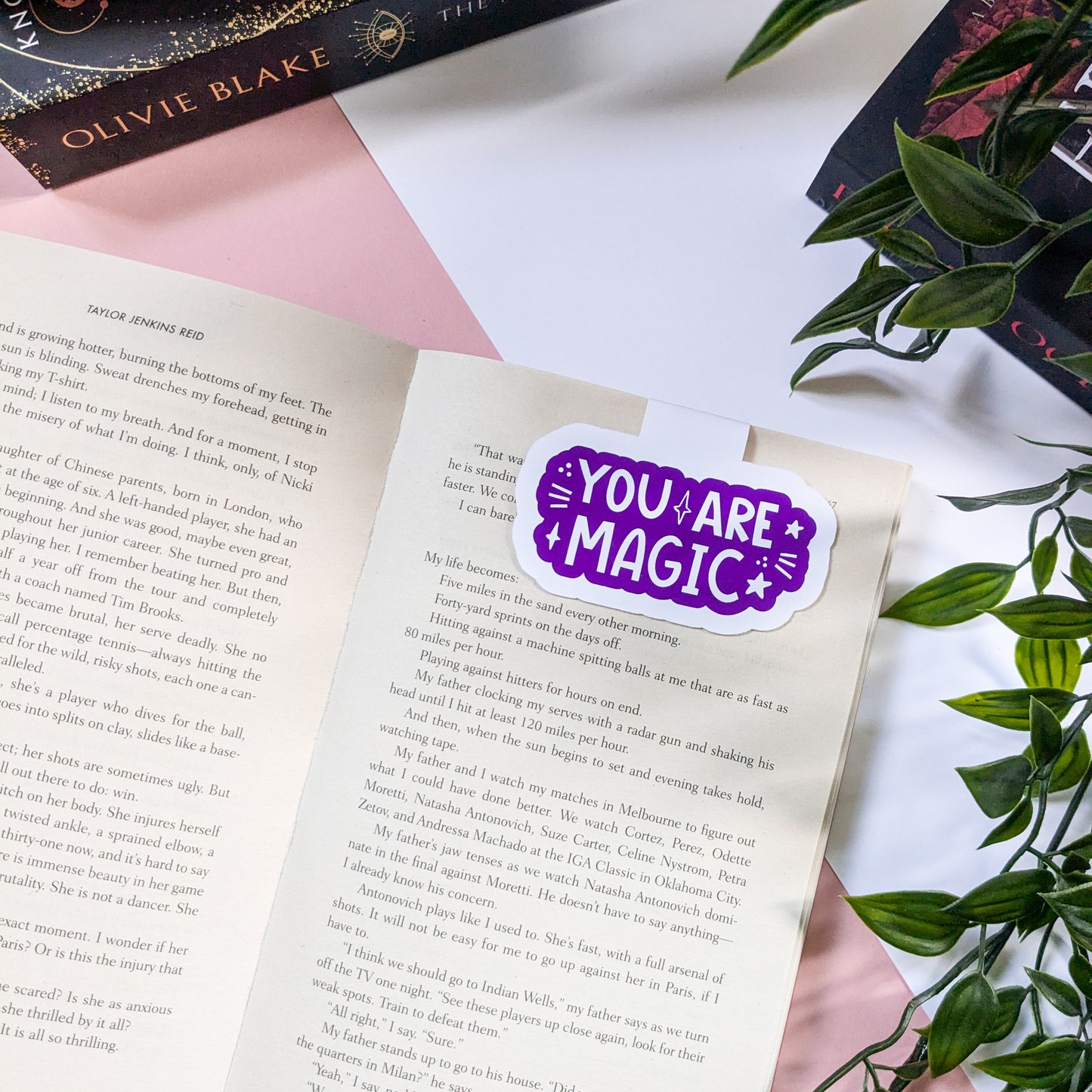 You Are Magic Magnetic Die-Cut Bookmark