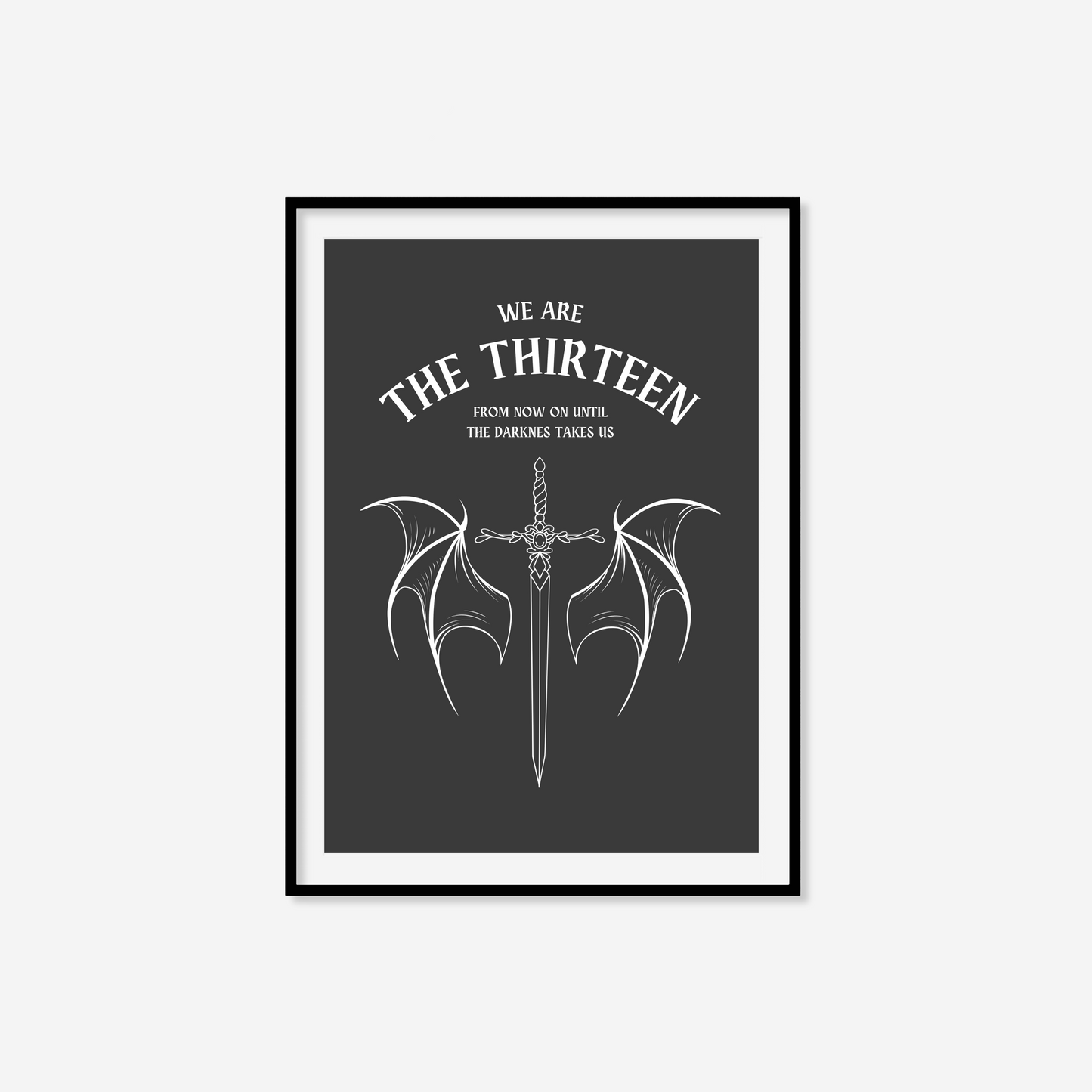 We Are The Thirteen Print