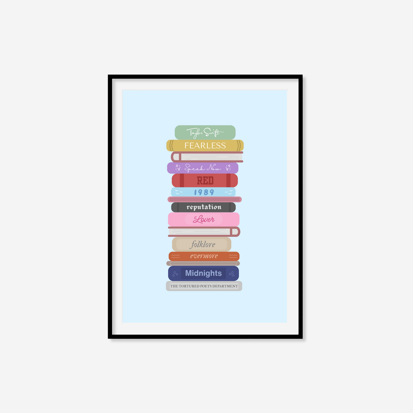 Era's Book Stack Print