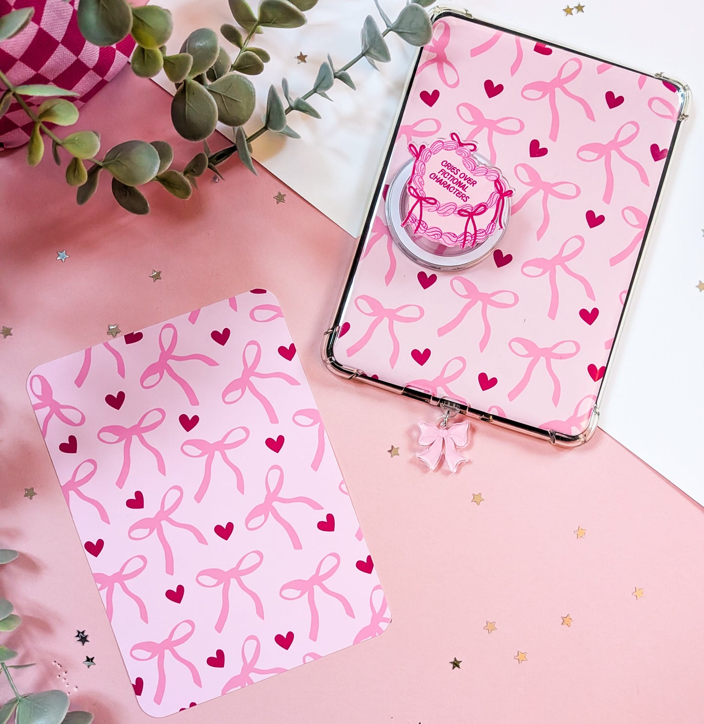 Cute Bows Kindle Insert