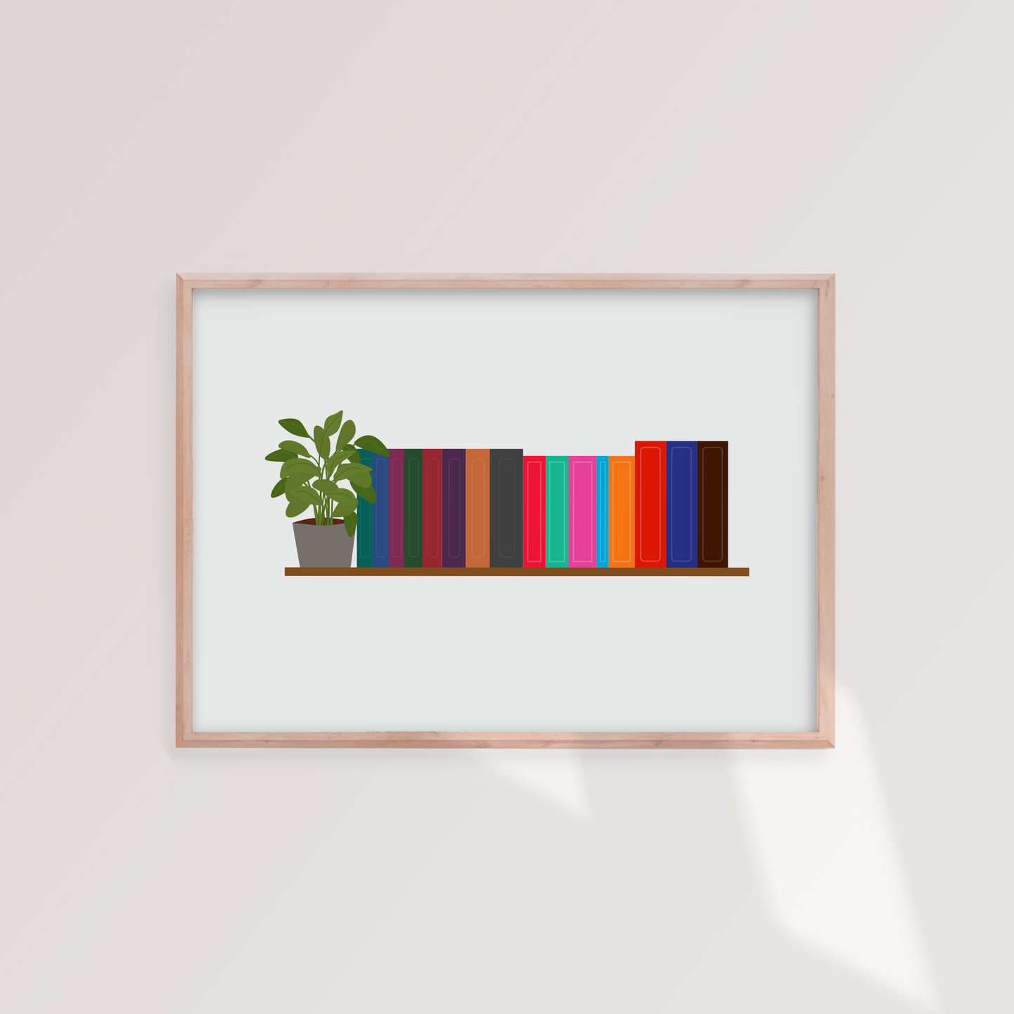 Maasverse Bookshelf Print