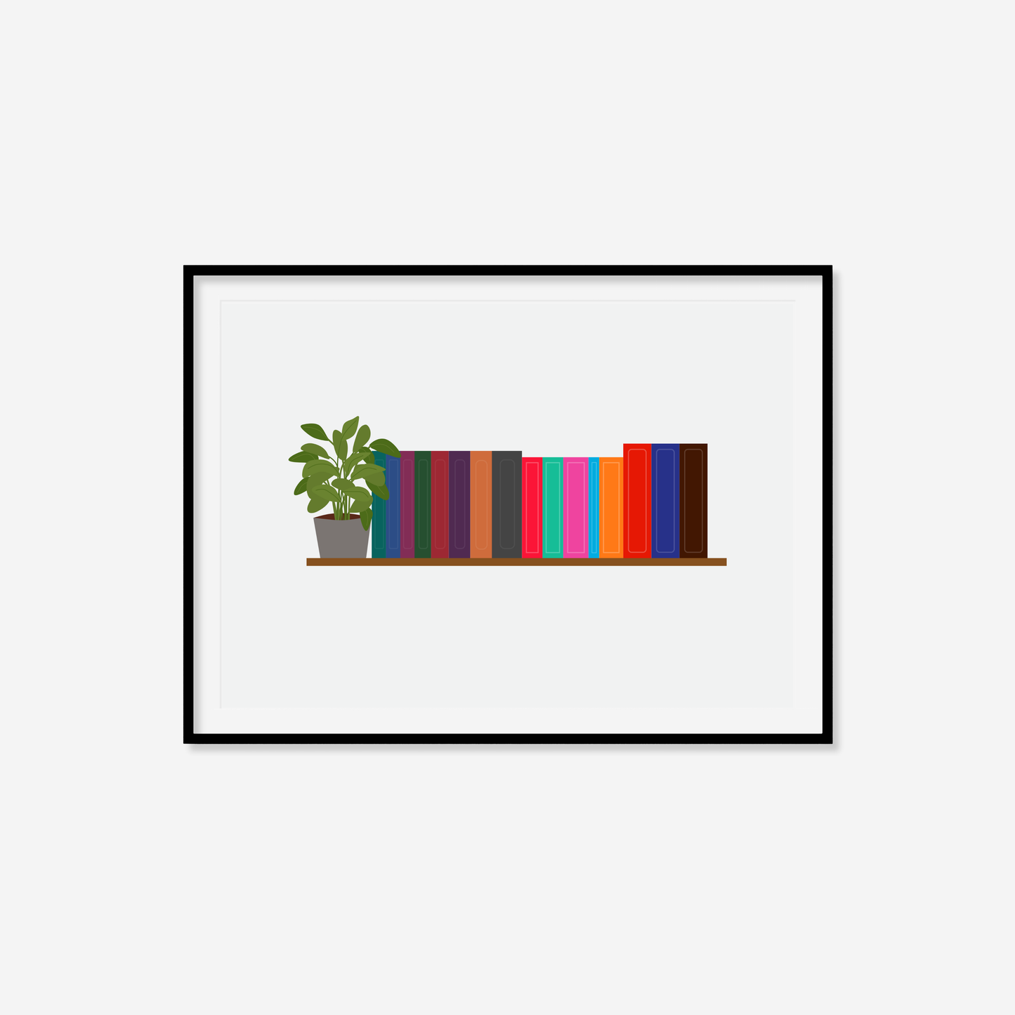 Maasverse Bookshelf Print