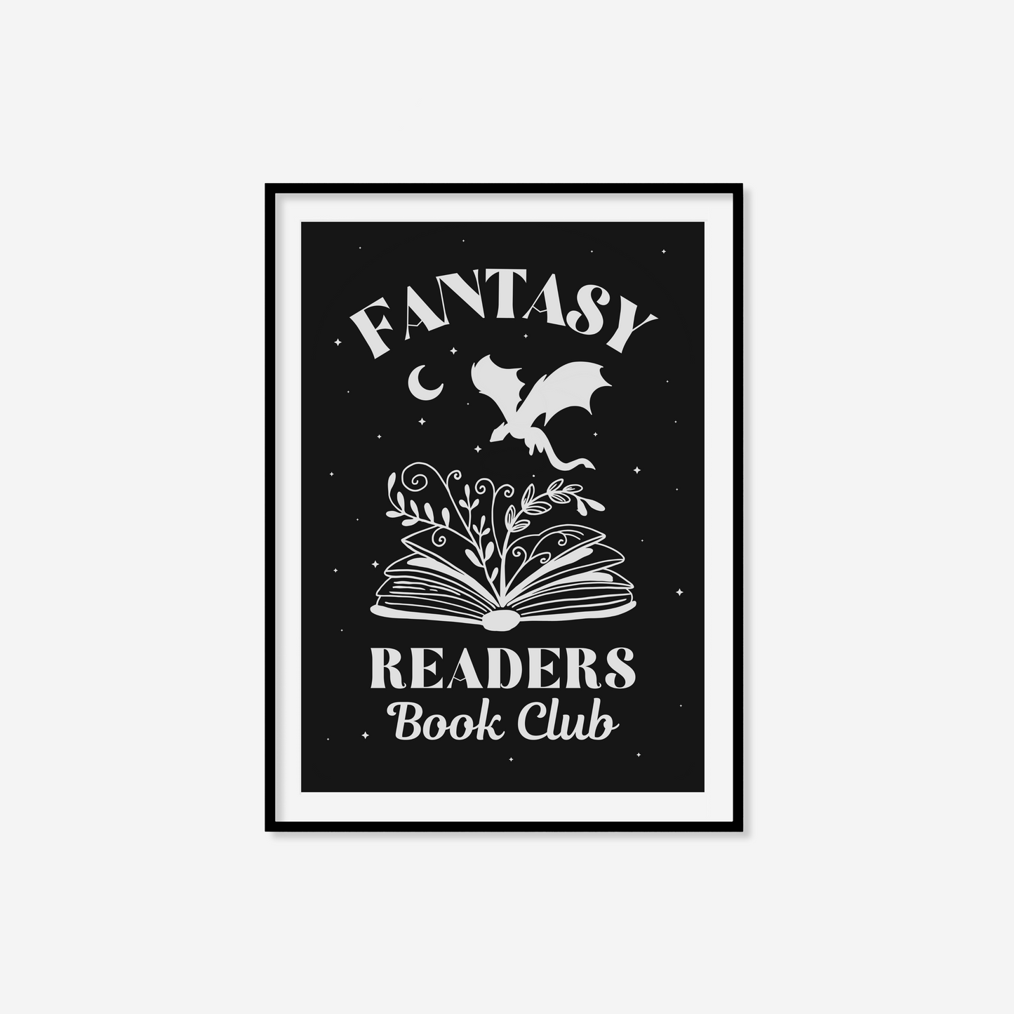 Fantasy Readers Book Club Print