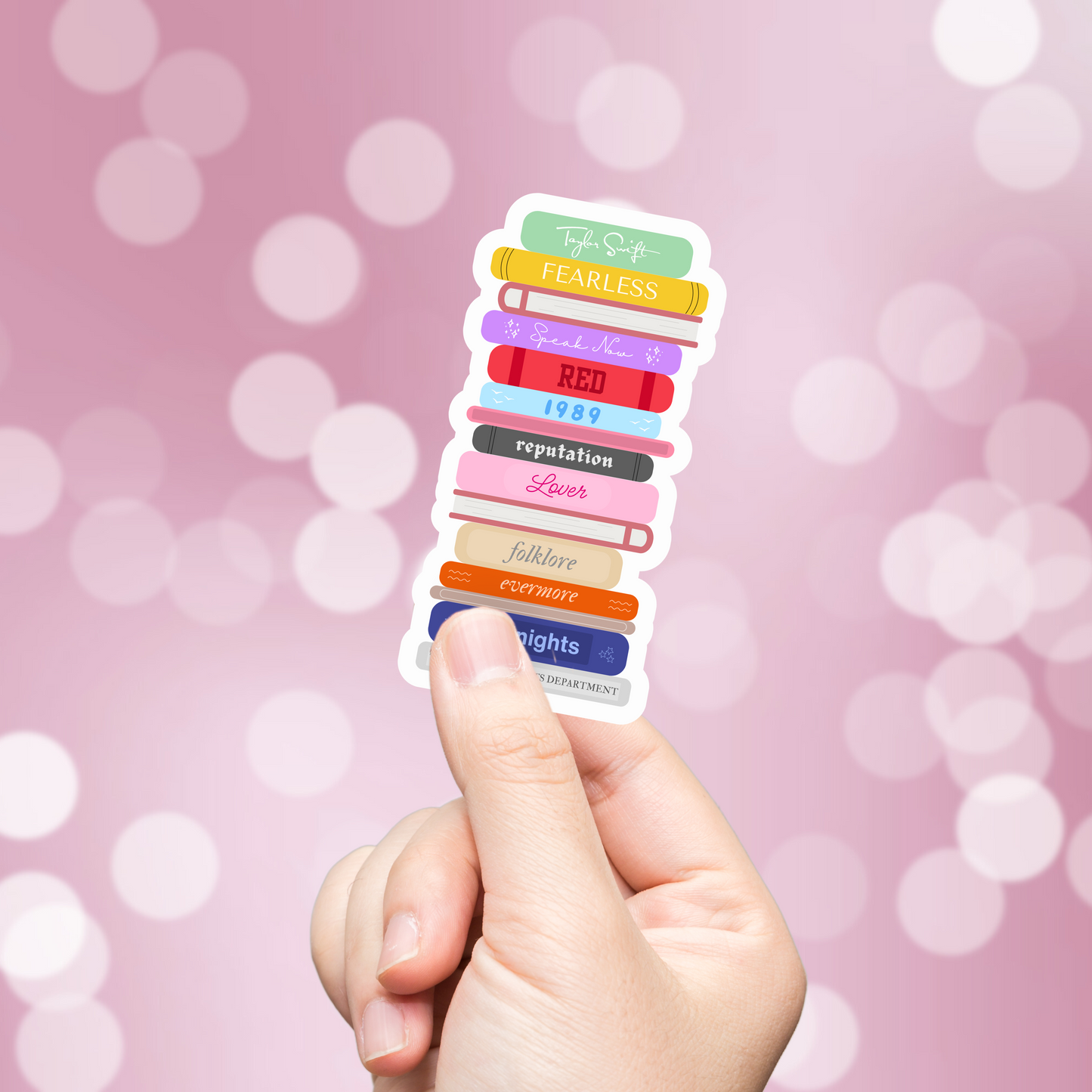 Era's Book Stack Sticker