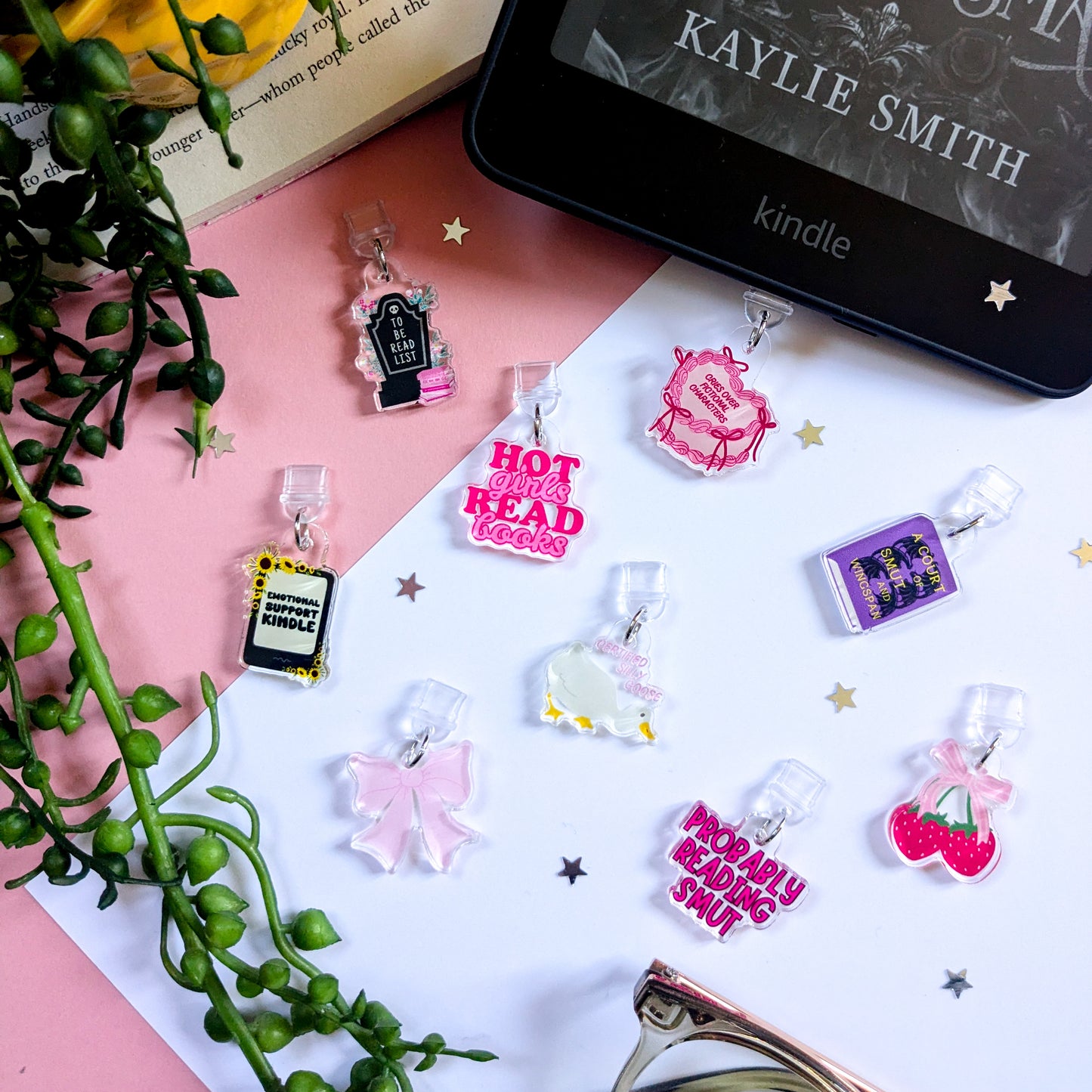 A Court Of Smut And Wingspan Kindle Charm