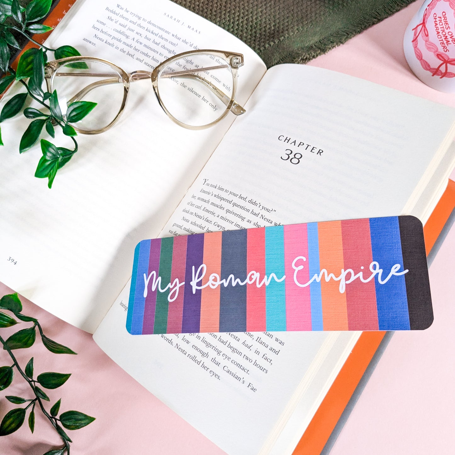 My Roman Empire Maasverse Linen Bookmark