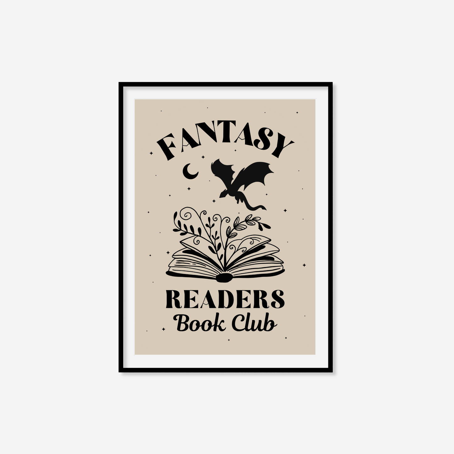 Fantasy Readers Book Club Print
