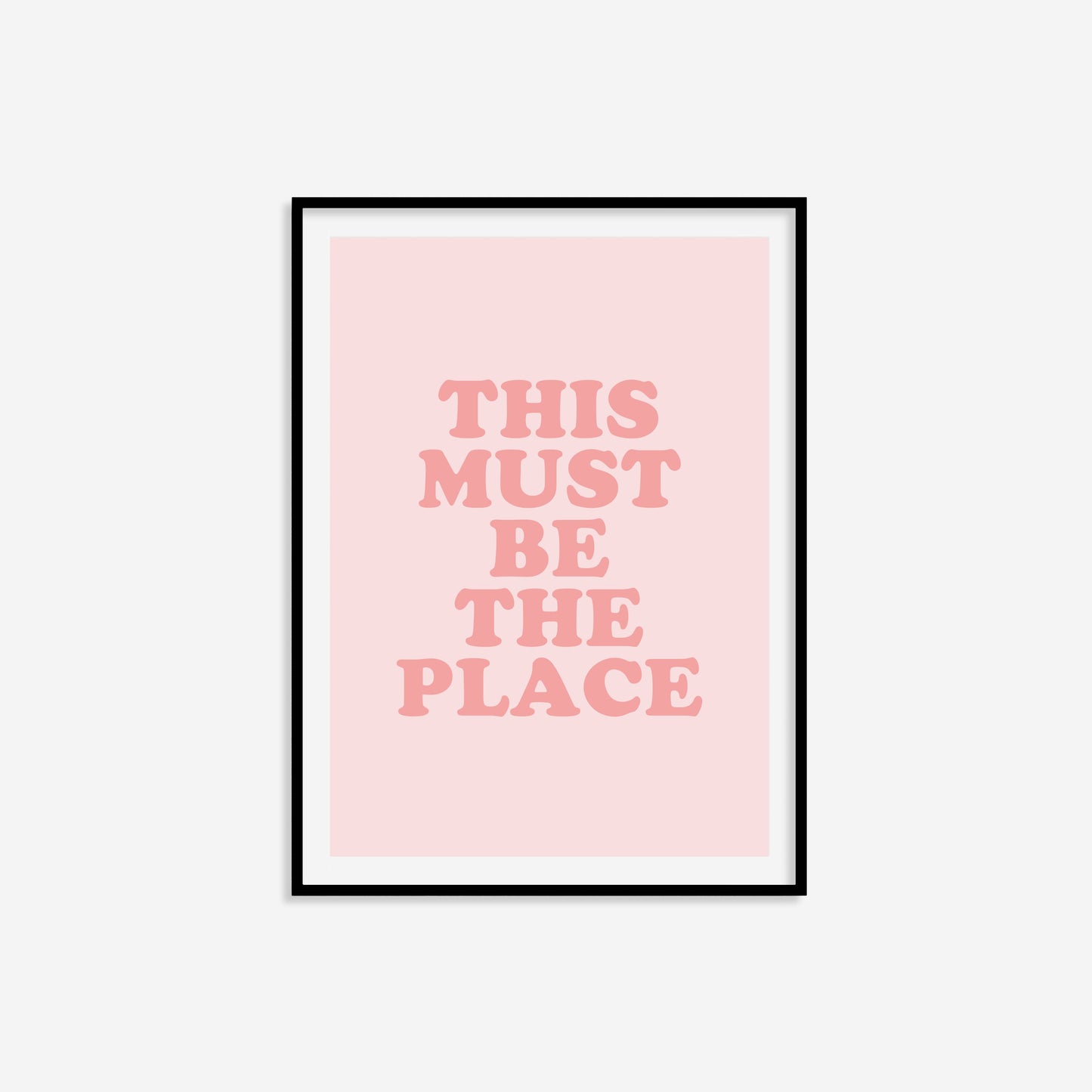 This Must Be The Place Print