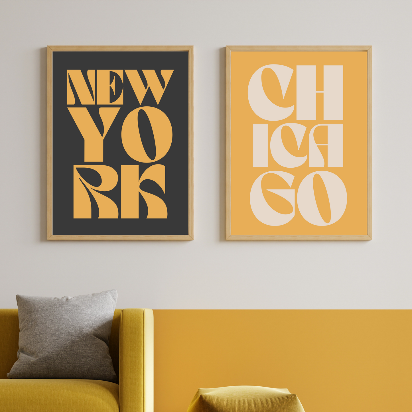 Chicago Typography Statement Print