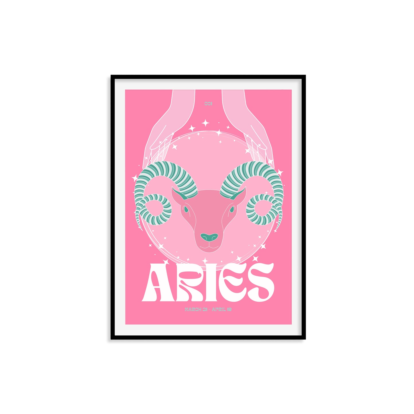 Aries Zodiac Print