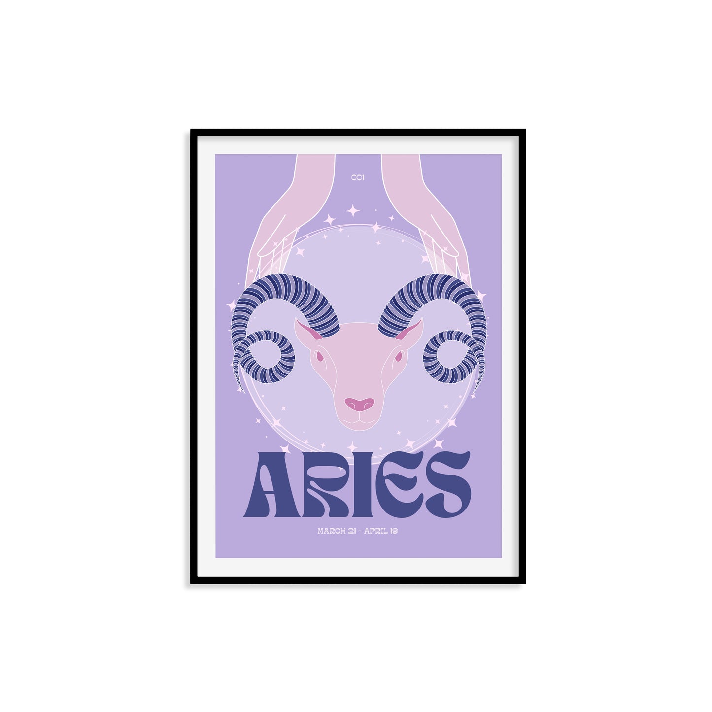 Aries Zodiac Print
