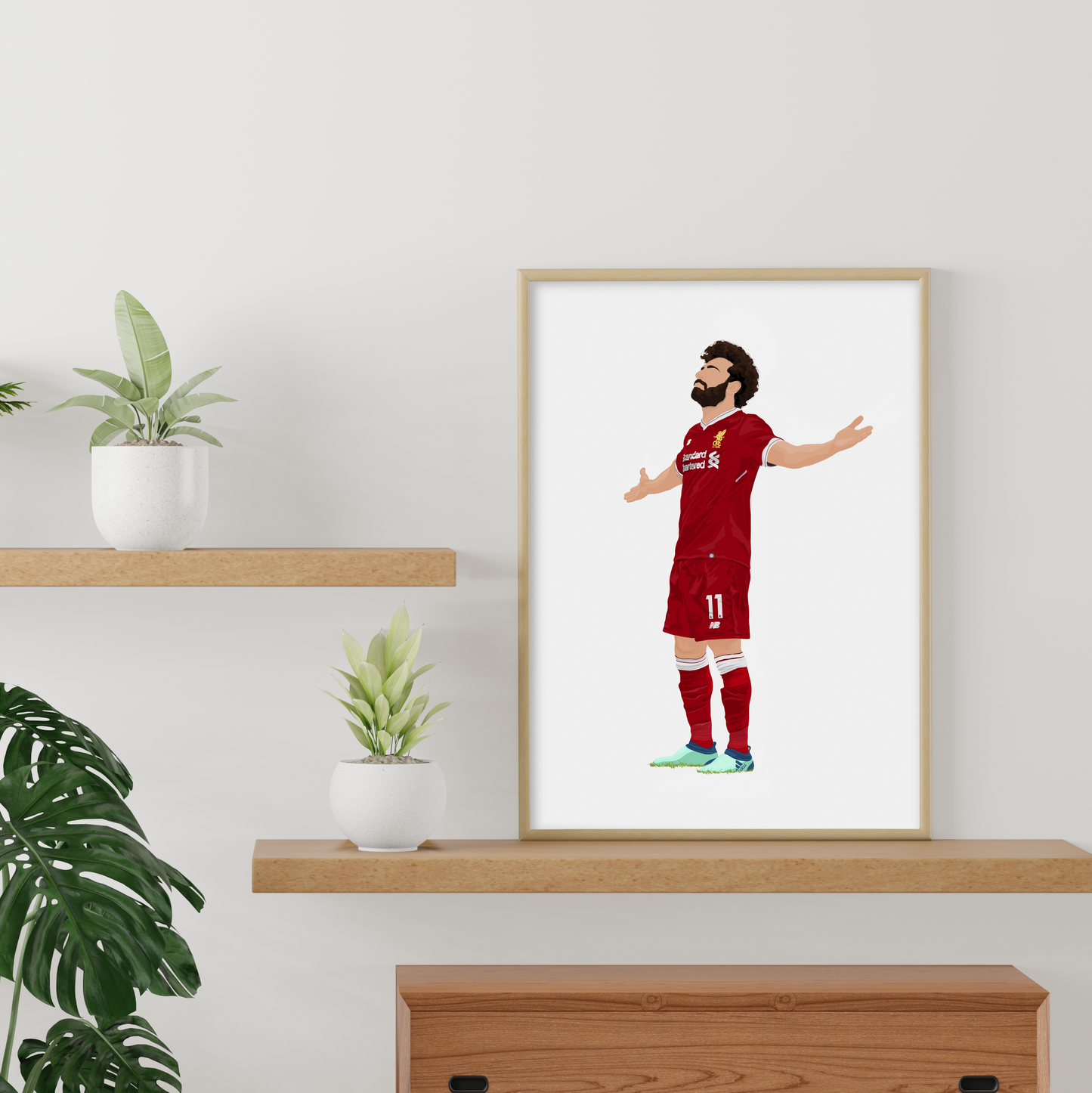 Mo Salah Liverpool Print