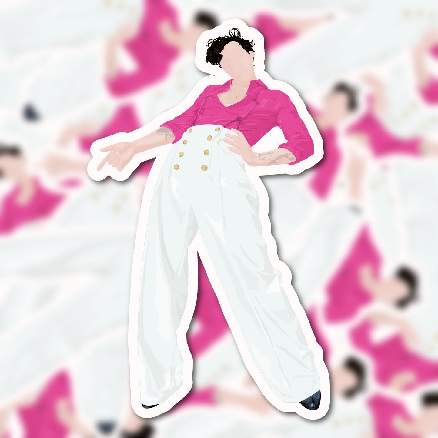 Fine Line Sticker