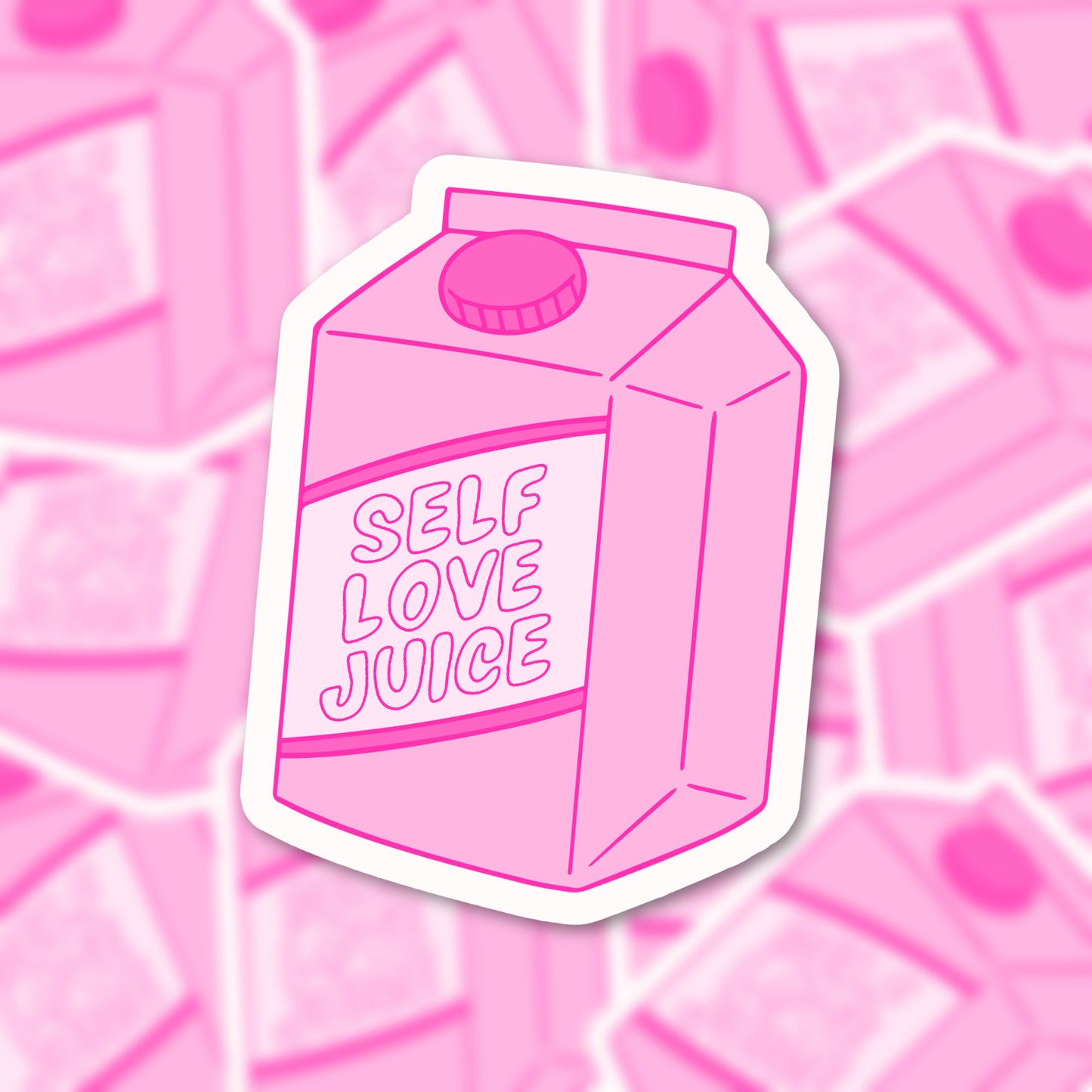 Self Love Juice Sticker