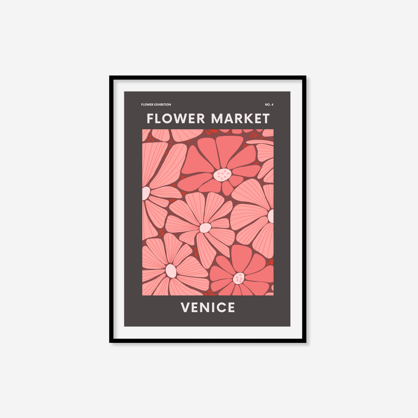 Venice Flower Market Print