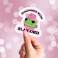 Diagnosed With Slay-dhd Vinyl Sticker