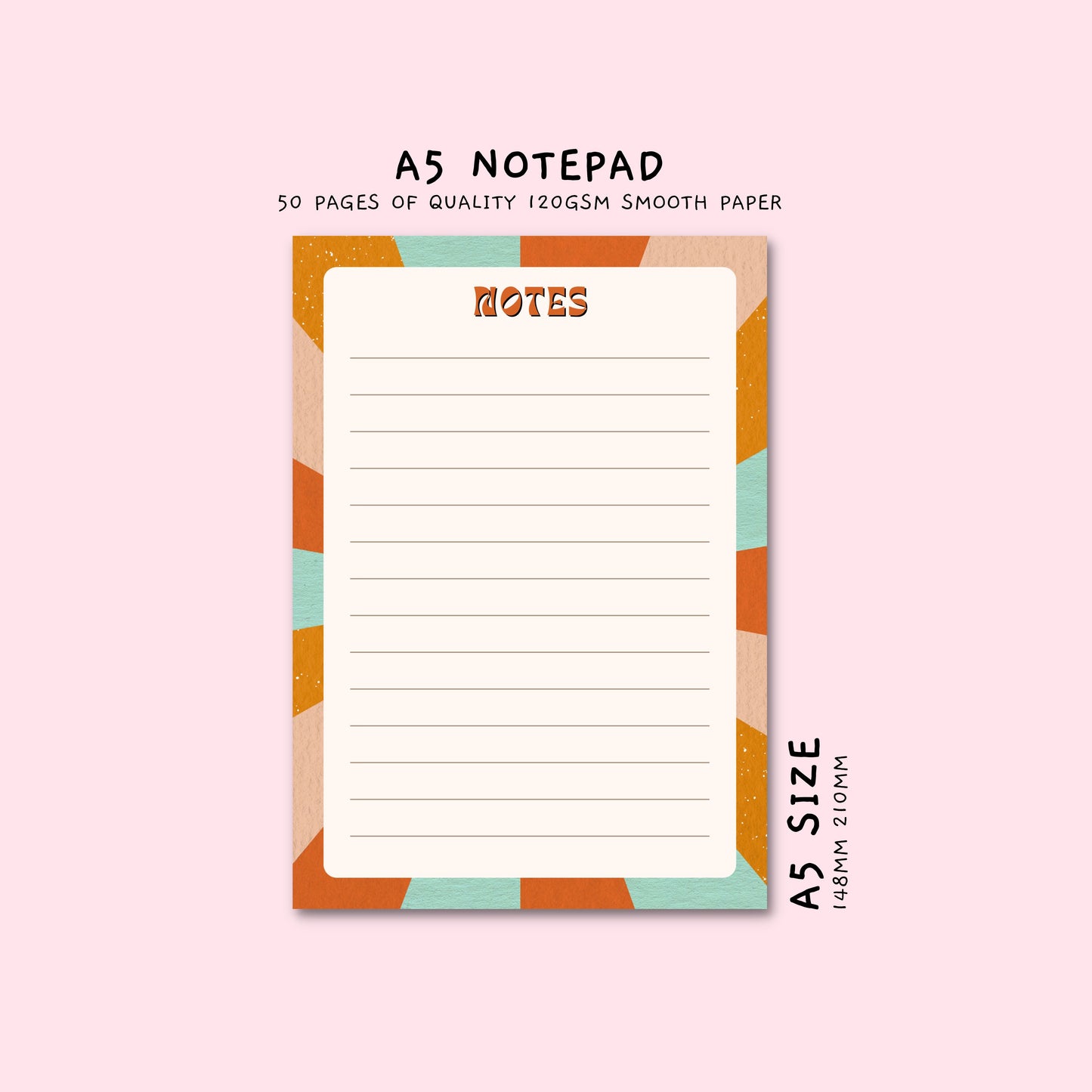 Retro Print Notepad