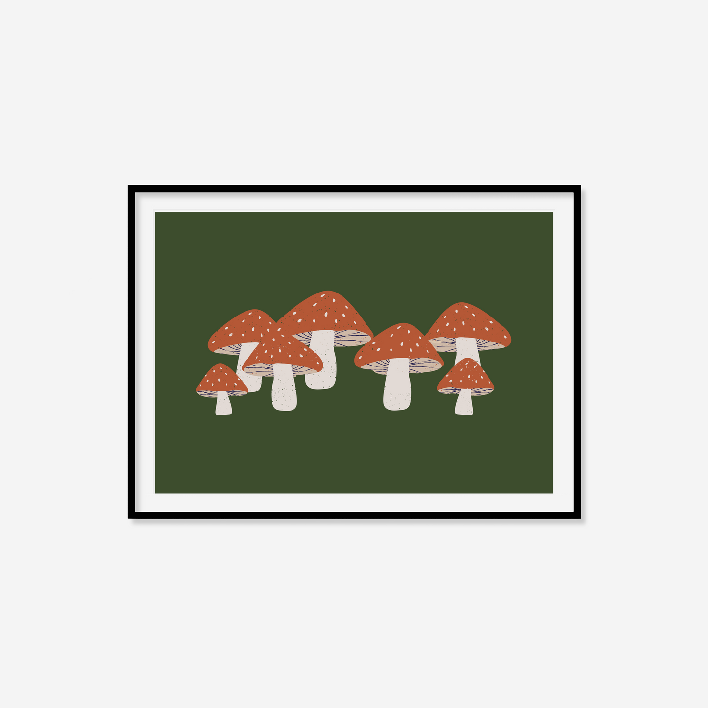 Mushrooms Print