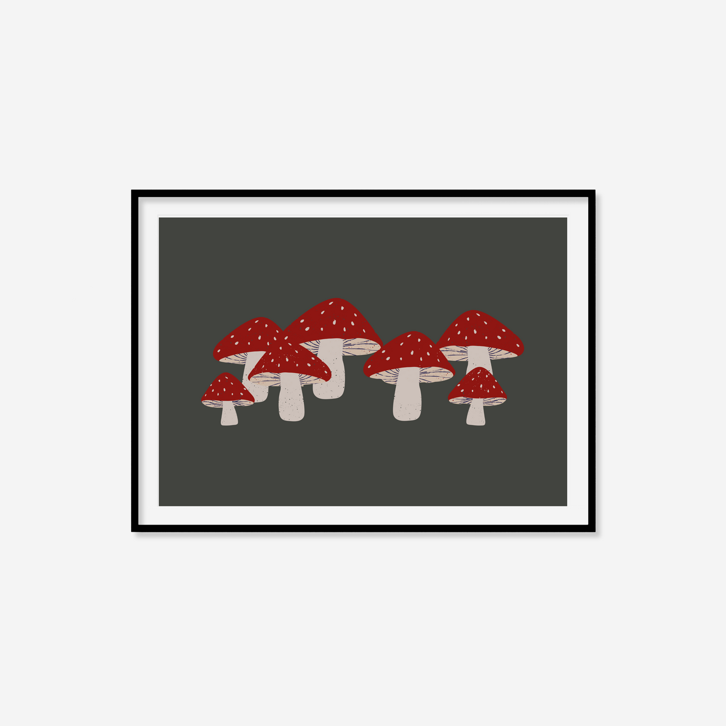 Mushrooms Print